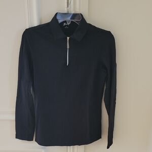 Swing Black Long Sleeve Shirt